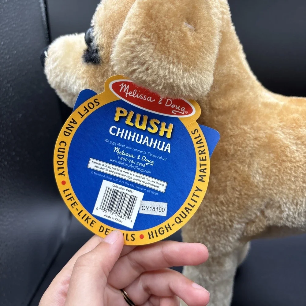 Melissa & Doug Chihuahua Dog Plush Realistic 13